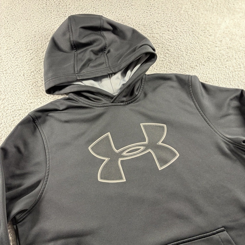 Under Armour Hoodie Mens Medium Black Performance Cold Gear